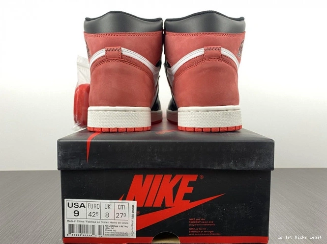 Jordan 555088-112 High Red' Air 'Track 1 OG Retro 0807